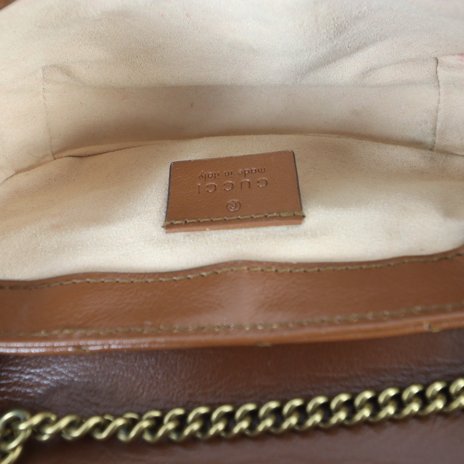 Gucci GG Marmont Matelasse Super Mini Shoulder Bag
