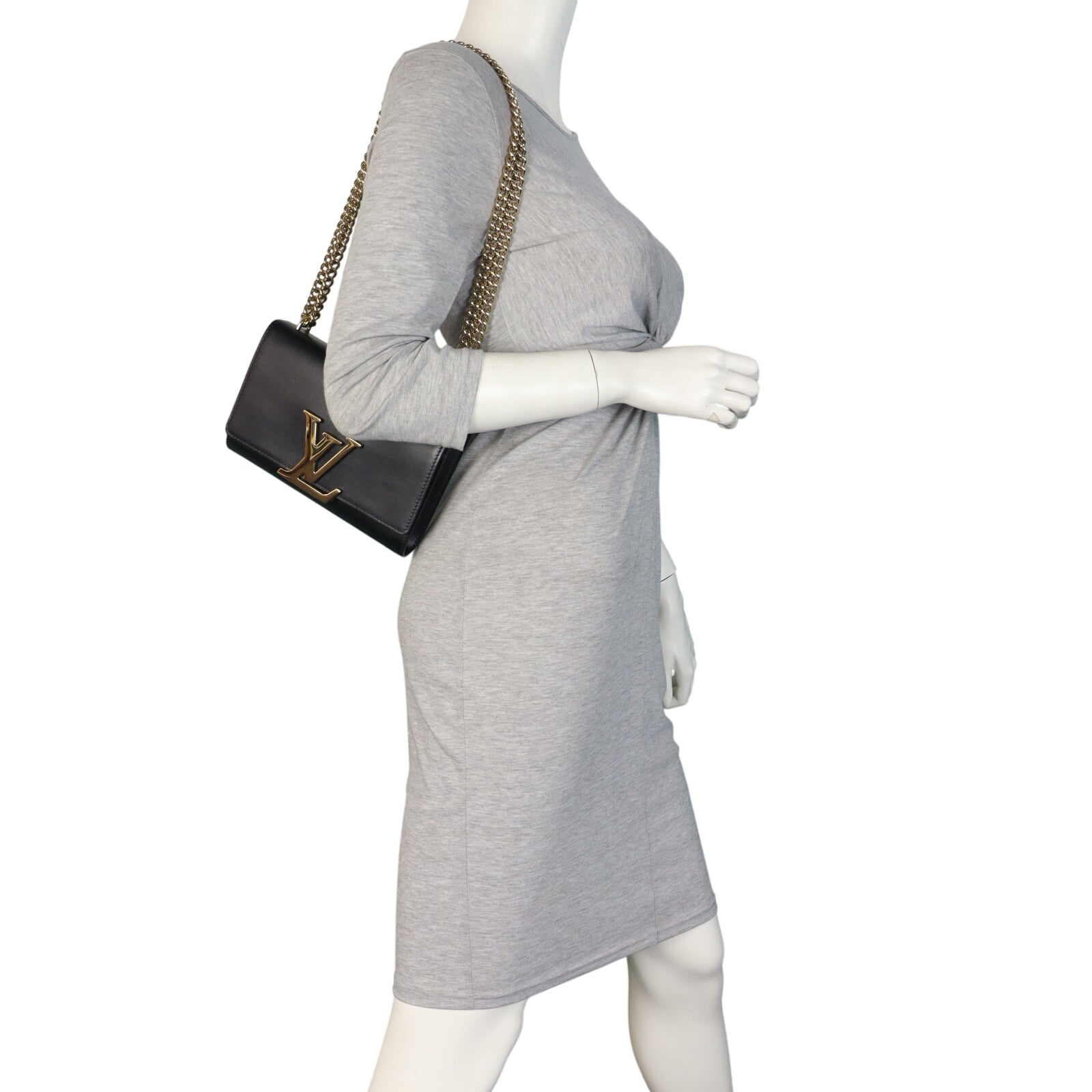 Louis Vuitton Louise MM Chain Shoulder Bag