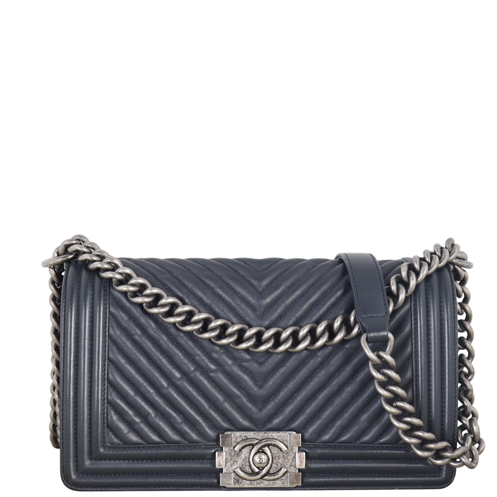 Chanel Boy Old Medium Chevron