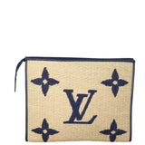 Louis Vuitton Toiletry Pouch 26 Monogram Giant Raffia
