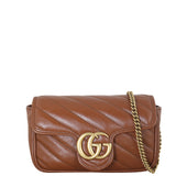 Gucci GG Marmont Matelasse Super Mini Shoulder Bag