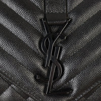 Saint Laurent Monogram Mix Matelasse Envelope Chain Bag Medium