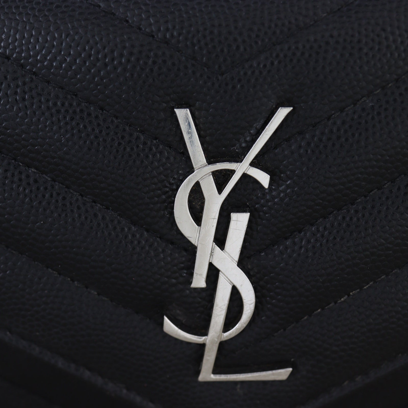 Saint Laurent Cassandre Envelope Chain Wallet