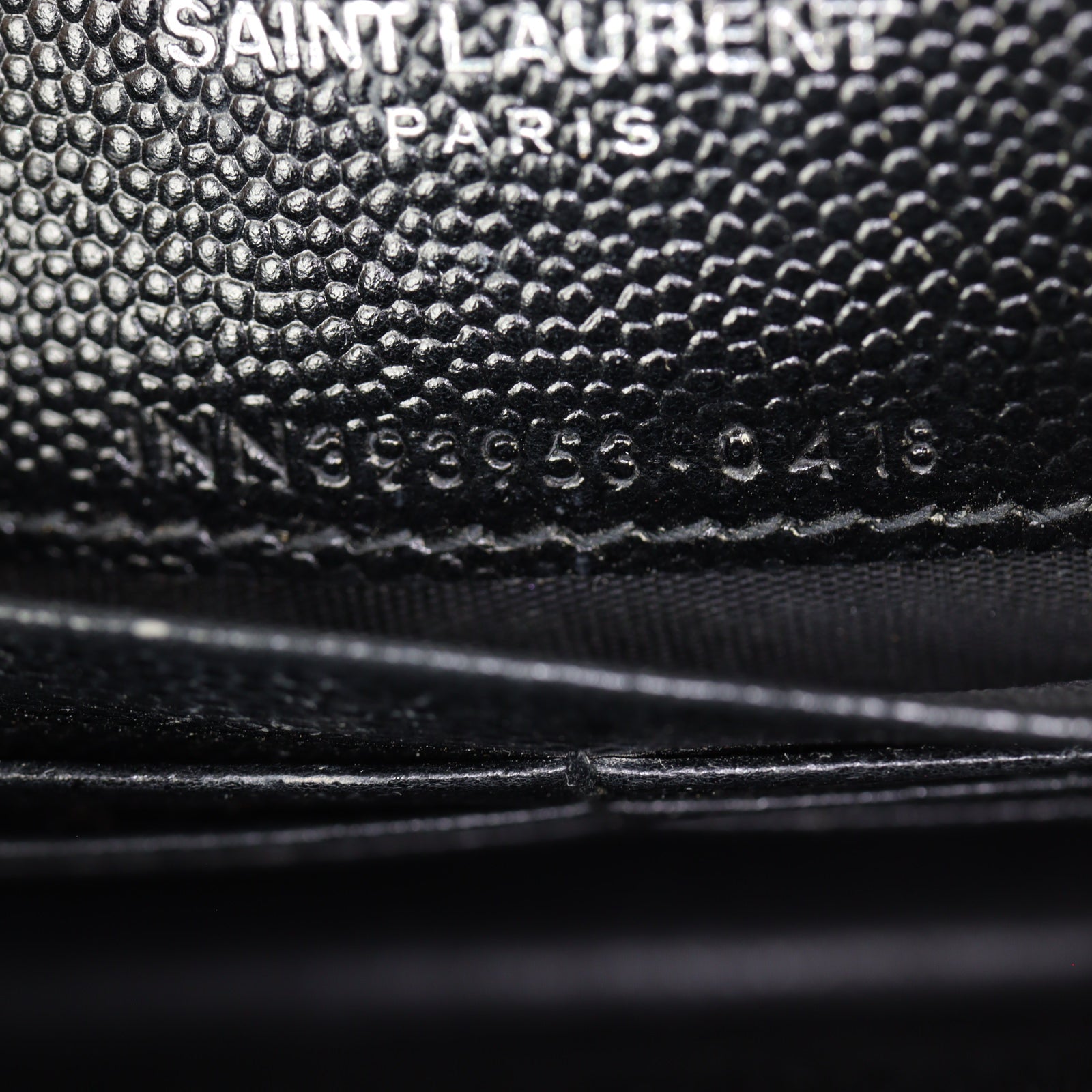 Saint Laurent Cassandre Envelope Chain Wallet