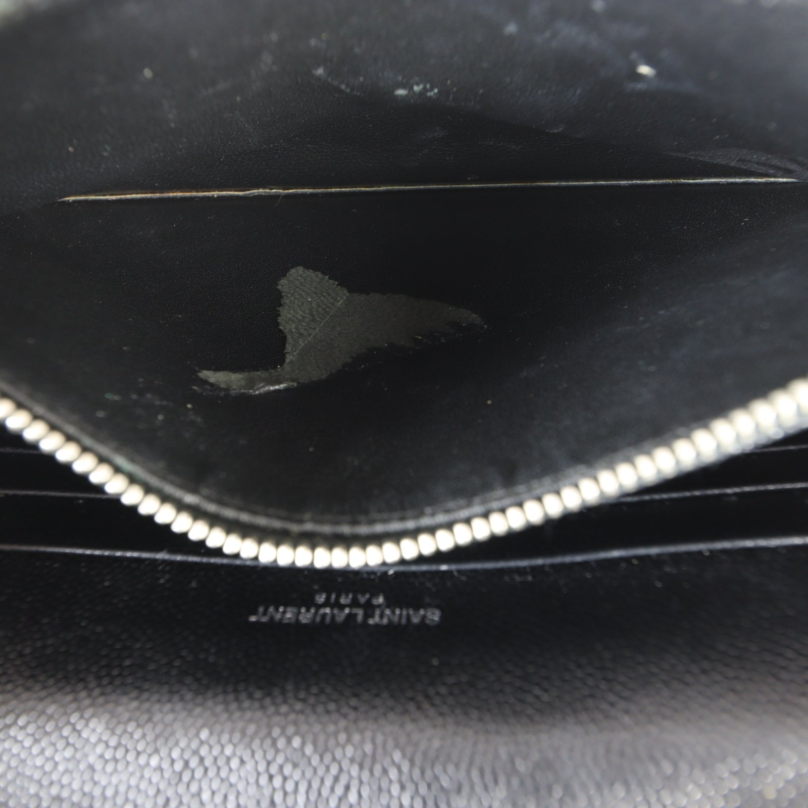 Saint Laurent Cassandre Envelope Chain Wallet