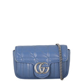 Gucci GG Marmont Matelasse Super Mini Shoulder Bag