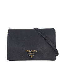Prada Vitello Daino Crossbody Flap Bag