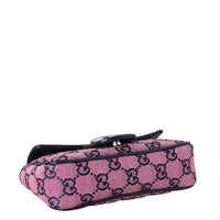 Gucci GG Canvas Marmont Matelasse Super Mini Shoulder Bag
