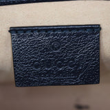 Gucci GG Canvas Marmont Matelasse Super Mini Shoulder Bag