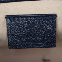Gucci GG Canvas Marmont Matelasse Super Mini Shoulder Bag