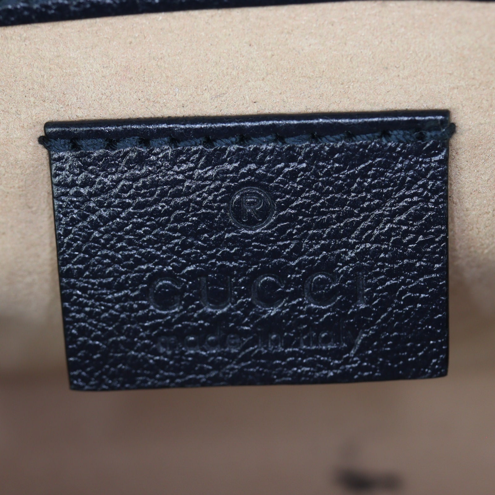 Gucci GG Canvas Marmont Matelasse Super Mini Shoulder Bag
