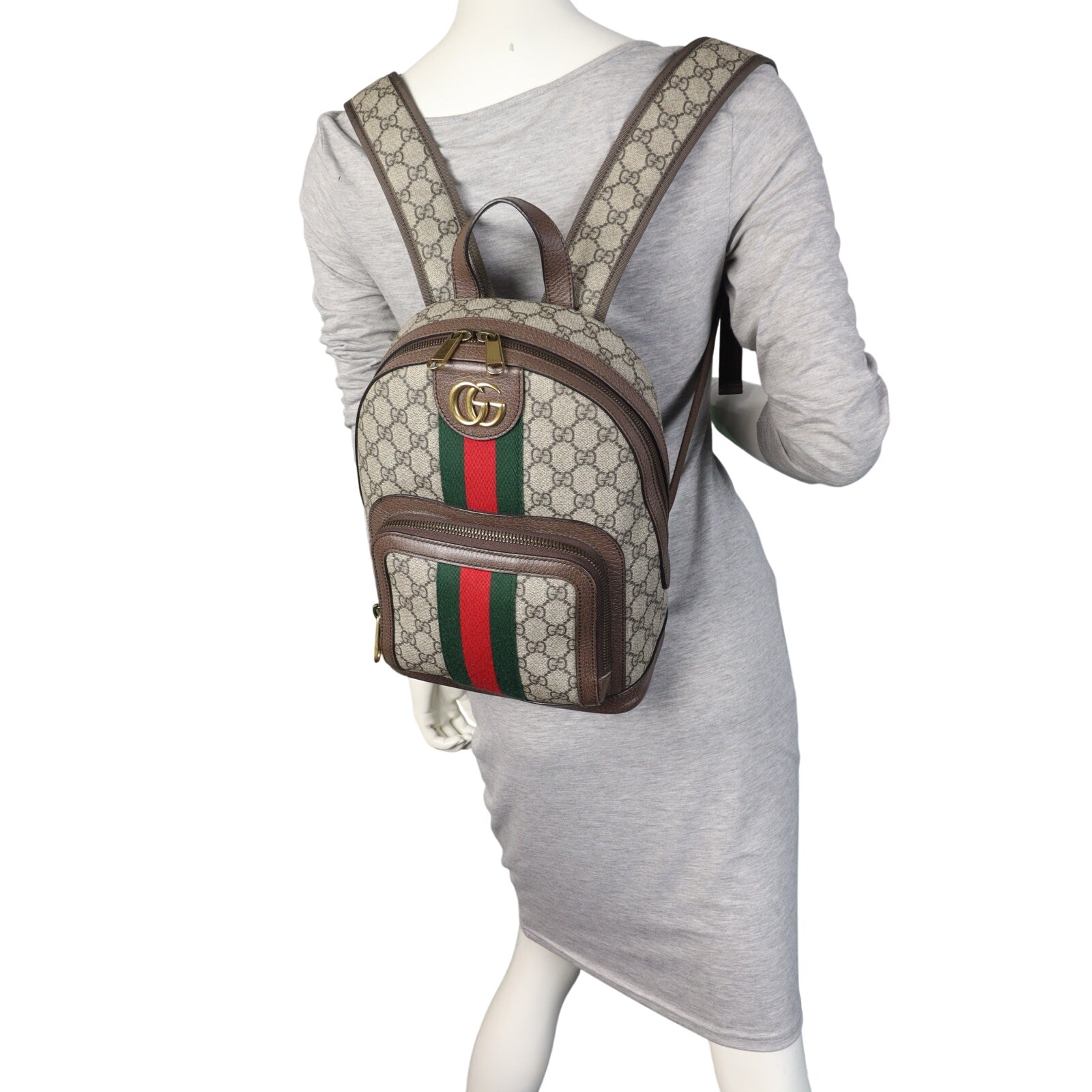 Gucci GG Supreme Ophidia Backpack Small