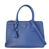 Prada Saffiano Lux Galleria Double Zip Tote Small
