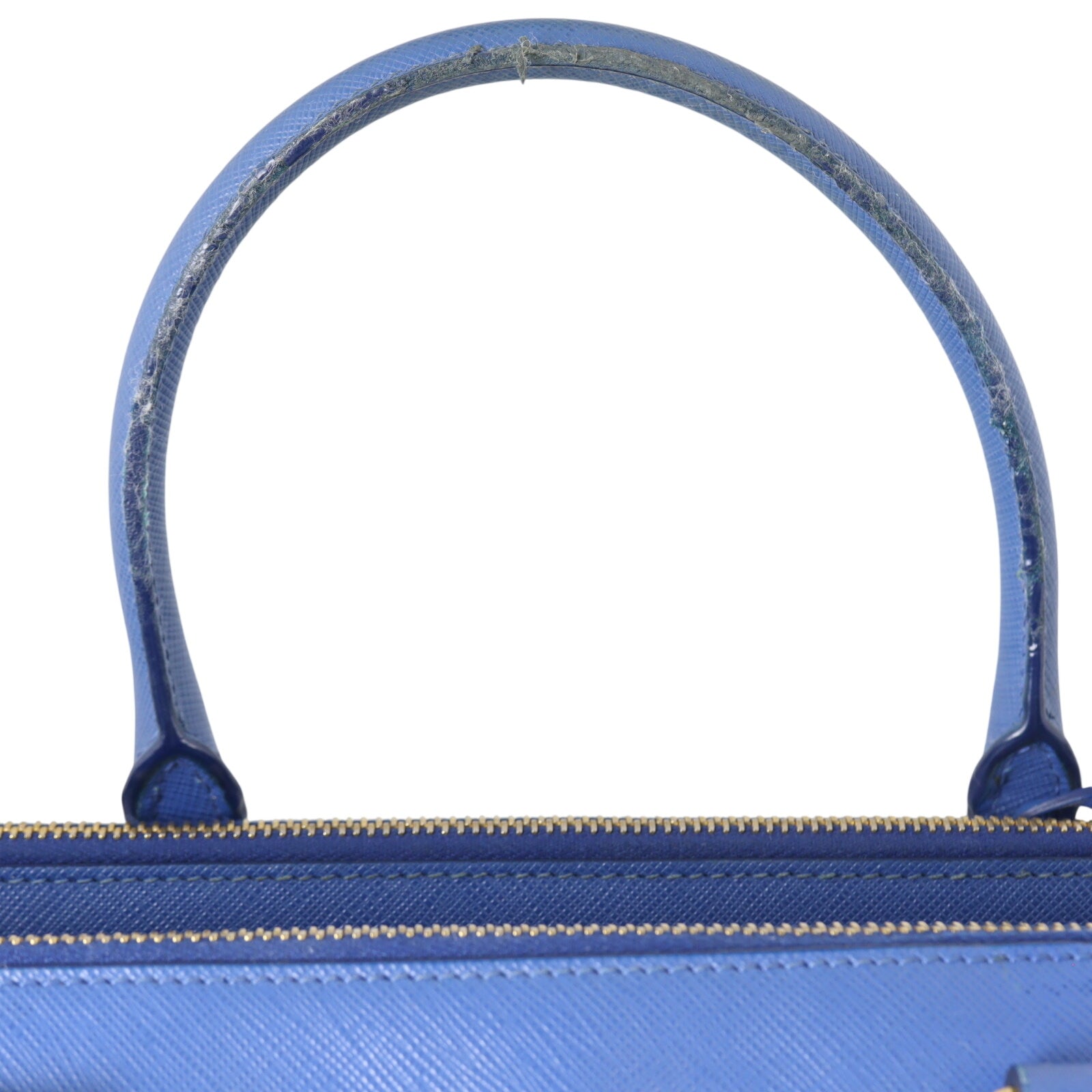 Prada Saffiano Lux Galleria Double Zip Tote Small