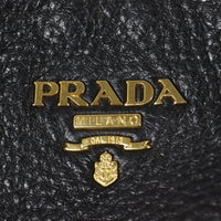 Prada Vitello Daino Side Zip Tote