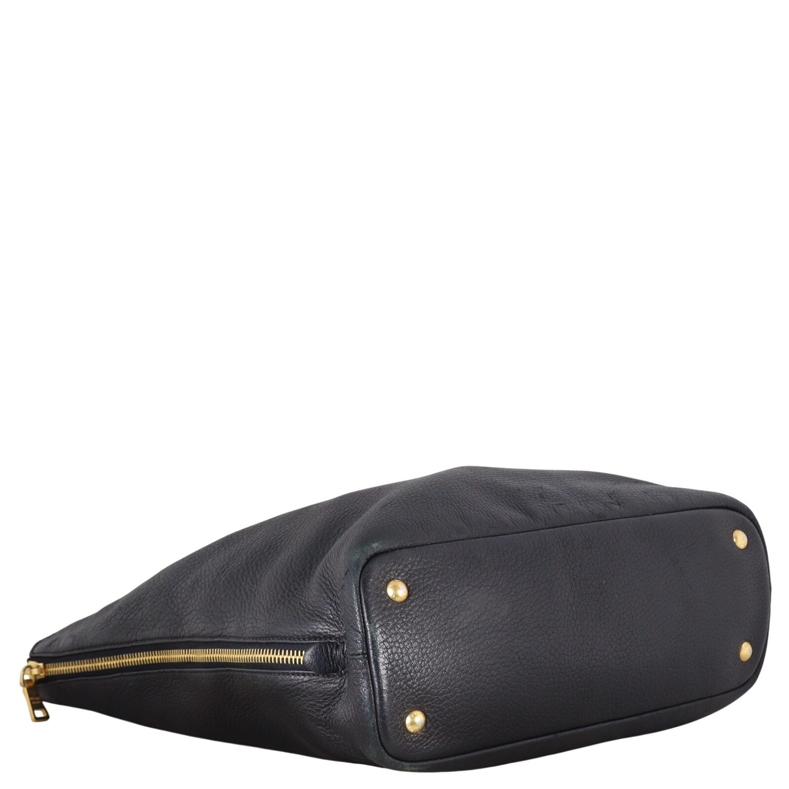 Prada Vitello Daino Side Zip Tote