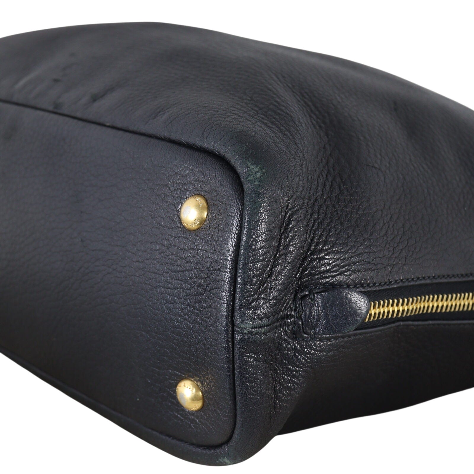 Prada Vitello Daino Side Zip Tote