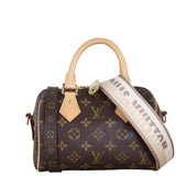 Louis Vuitton Speedy 20 Bandouliere Monogram with Embroidered Strap