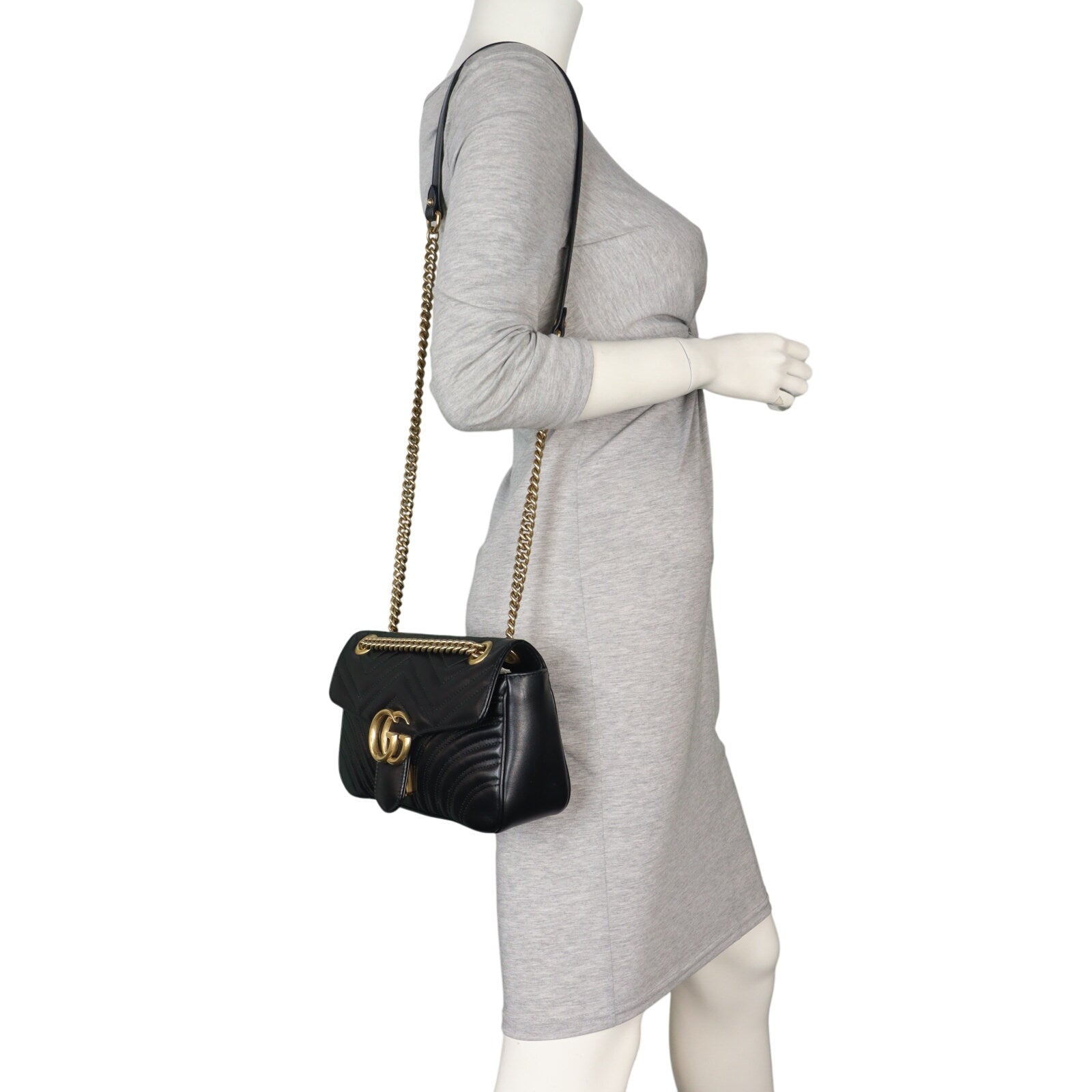Gucci GG Marmont Matelasse Medium Shoulder Bag