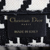 Dior Book Tote Small Houndstooth