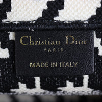Dior Book Tote Small Houndstooth