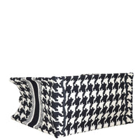 Dior Book Tote Small Houndstooth