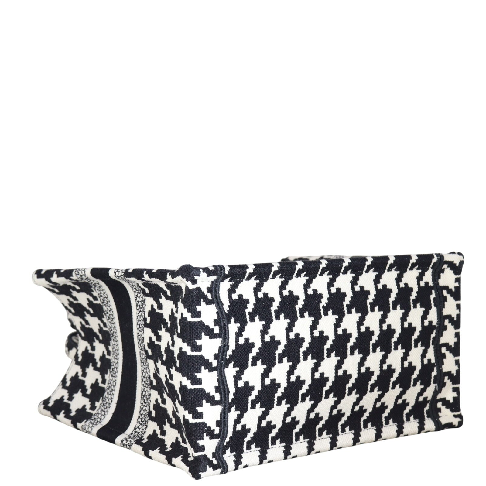 Dior Book Tote Small Houndstooth