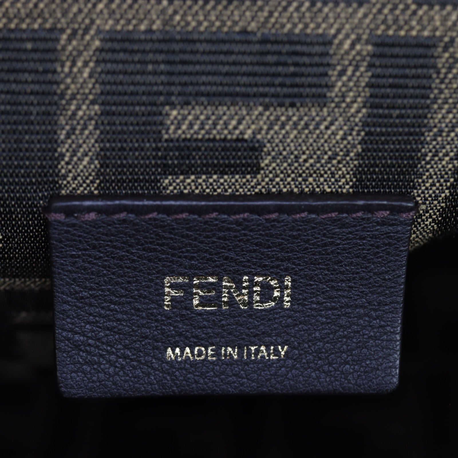 Fendi First Medium Clutch With Strap Shearling