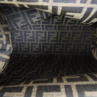 Fendi First Medium Clutch With Strap Shearling