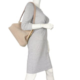 Fendi First Medium Clutch With Strap Shearling
