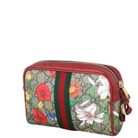 Gucci GG Supreme Ophidia Flora Mini Shoulder Bag