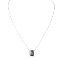 Bvlgari B.Zero1 Sterling Silver Ceramic Necklace