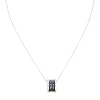 Bvlgari B.Zero1 Sterling Silver Ceramic Necklace