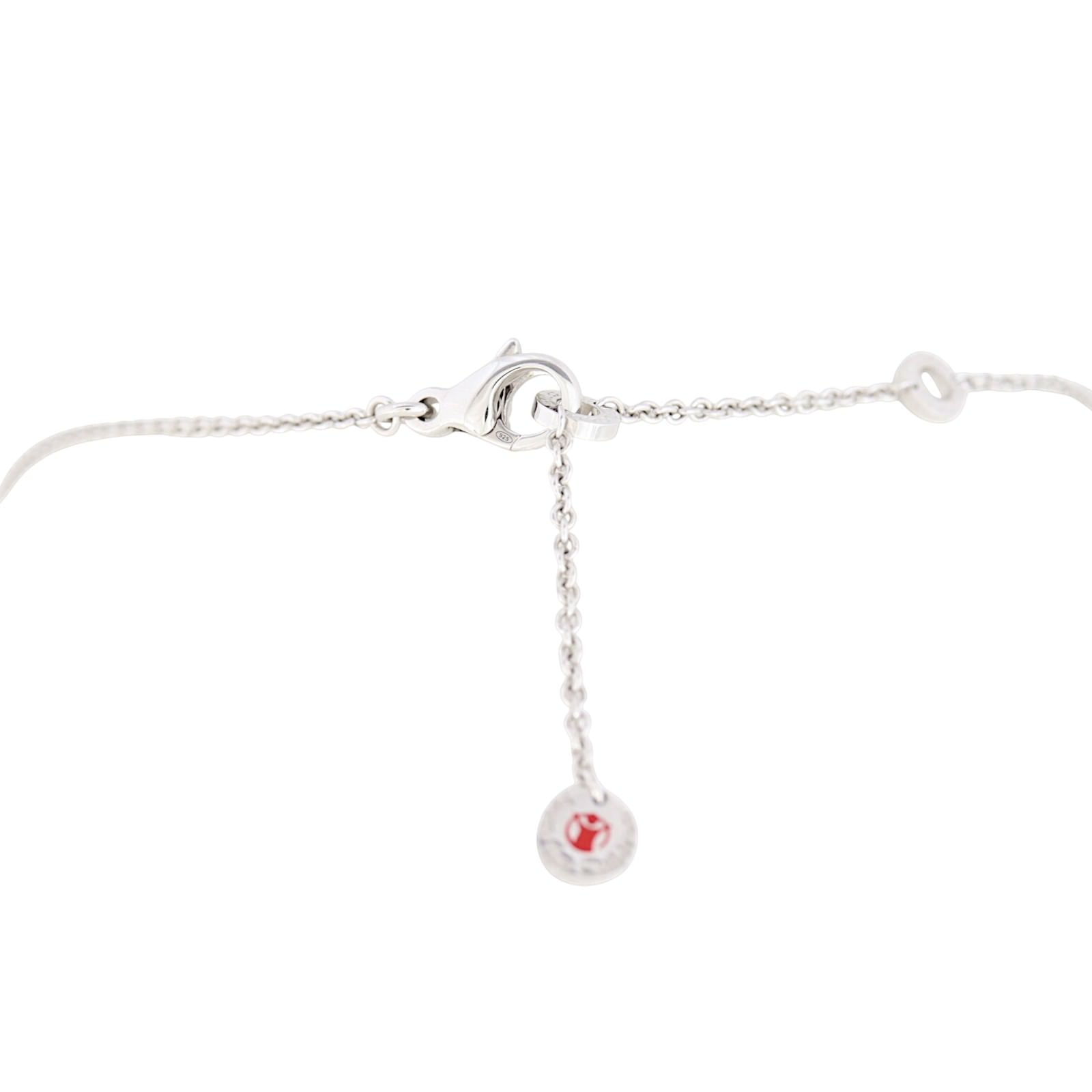 Bvlgari B.Zero1 Sterling Silver Ceramic Necklace