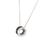 Bvlgari B.Zero1 Sterling Silver Ceramic Necklace