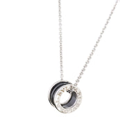 Bvlgari B.Zero1 Sterling Silver Ceramic Necklace