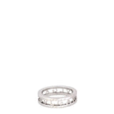 Bvlgari B.Zero1 Openwork Logo 18k White Gold Ring