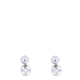 Louis Vuitton Idylle Blossom Diamond 18k White Gold Stud Earrings