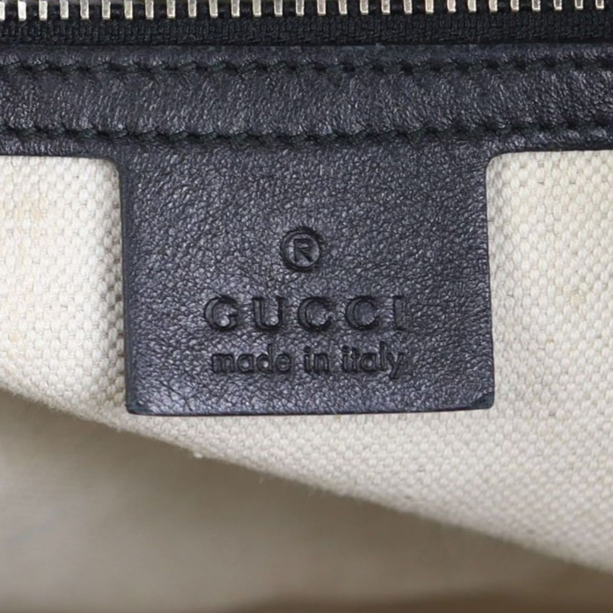 Gucci Guccissima Bree Satchel Stamp