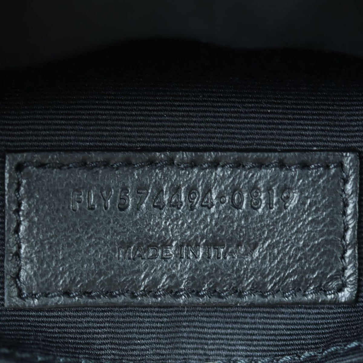 Saint Laurent Lou Camera Bag Date code
