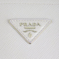 Prada Saffiano Cuir Covered-Strap Double Bag Small Hardware
