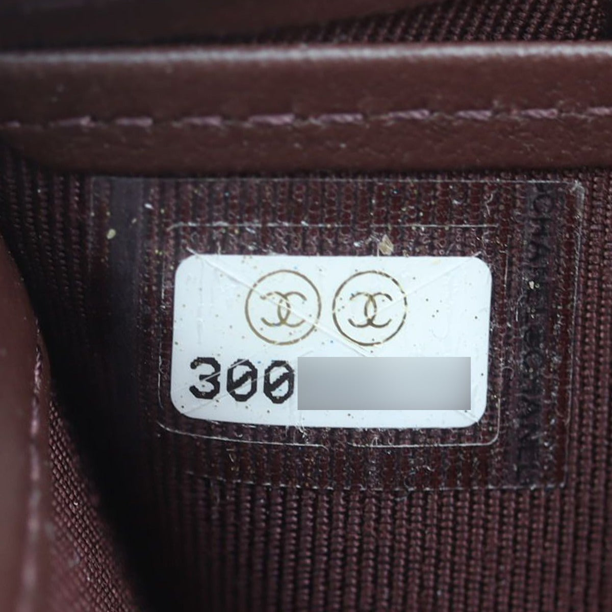 Chanel Classic Long Zipped Wallet Date code
