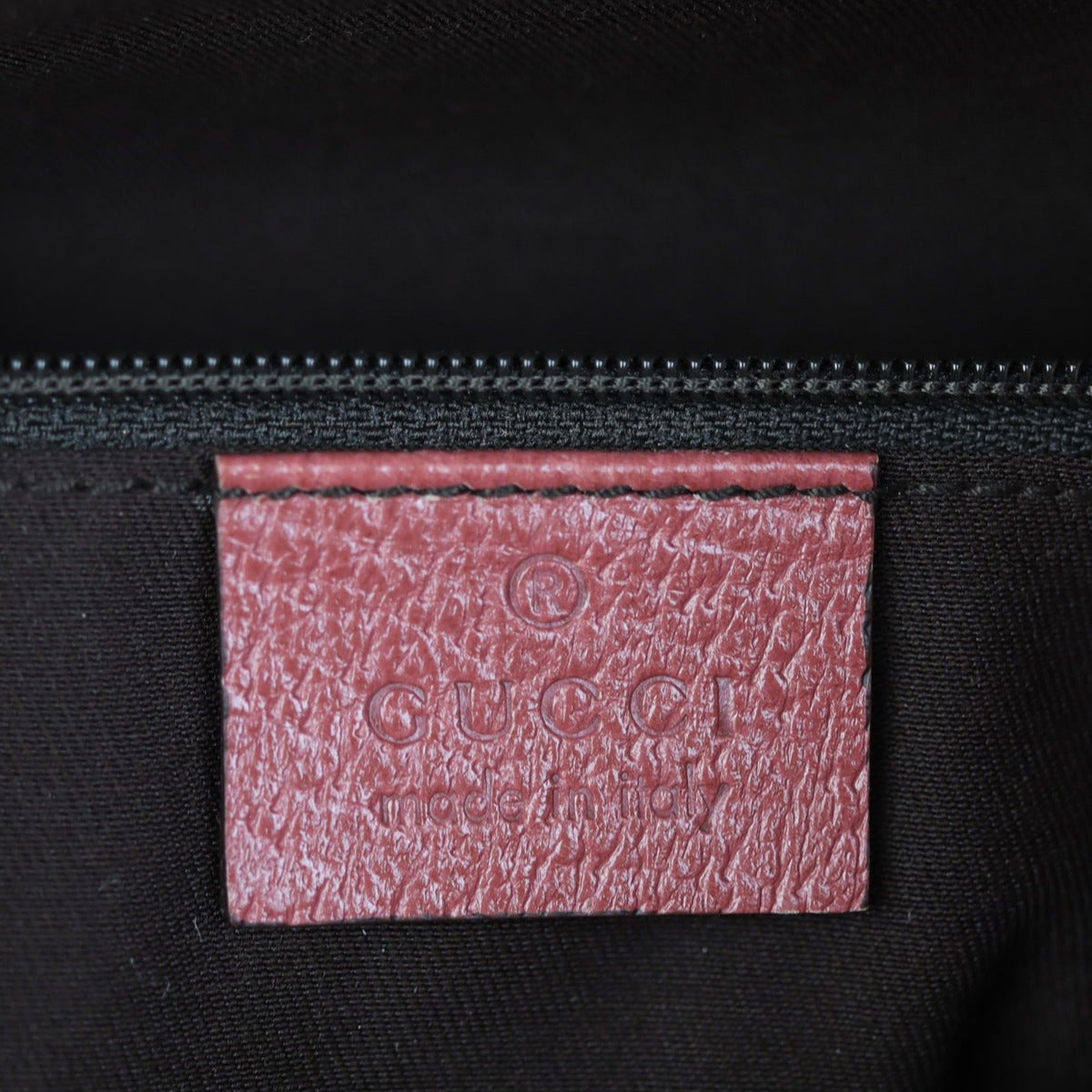 Gucci Guccissima Twin Pocket Boston Bag Stamp
