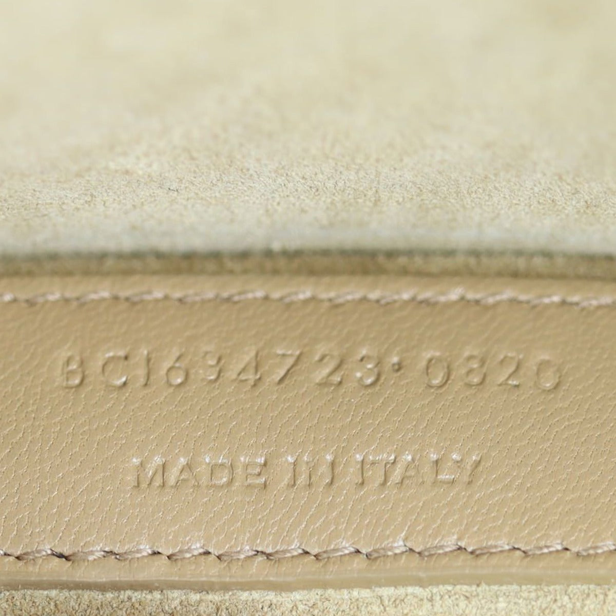 Saint Laurent Sunset Medium Satchel Date code
