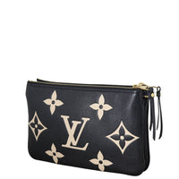 Louis Vuitton Double Zip Pochette Monogram Empreinte Giant Bicolour