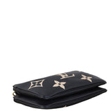 Louis Vuitton Double Zip Pochette Monogram Empreinte Giant Bicolour
