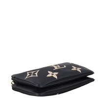 Louis Vuitton Double Zip Pochette Monogram Empreinte Giant Bicolour