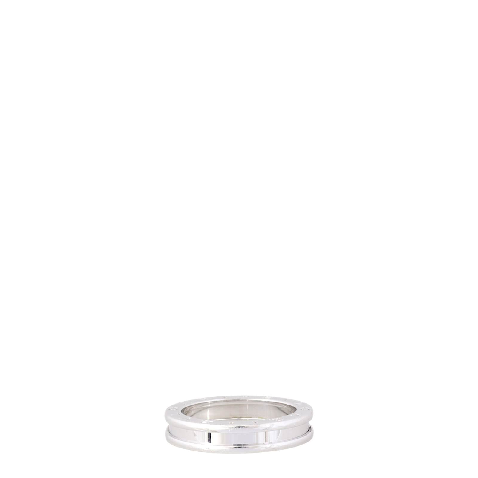 Bvlgari B.Zero1 18k White Gold One Band Ring