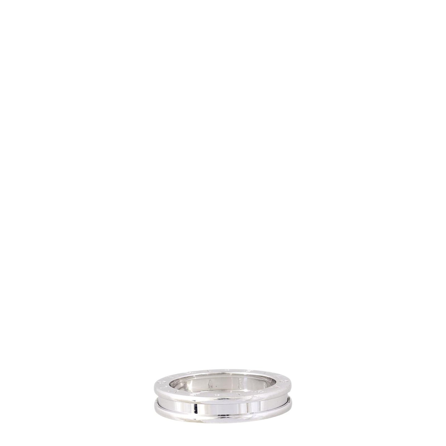 Bvlgari B.Zero1 18k White Gold One Band Ring