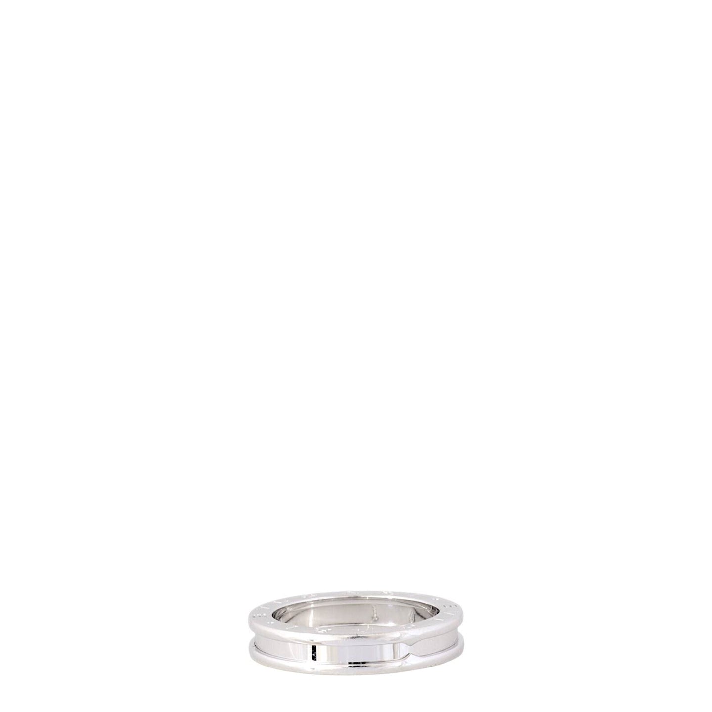 Bvlgari B.Zero1 18k White Gold One Band Ring